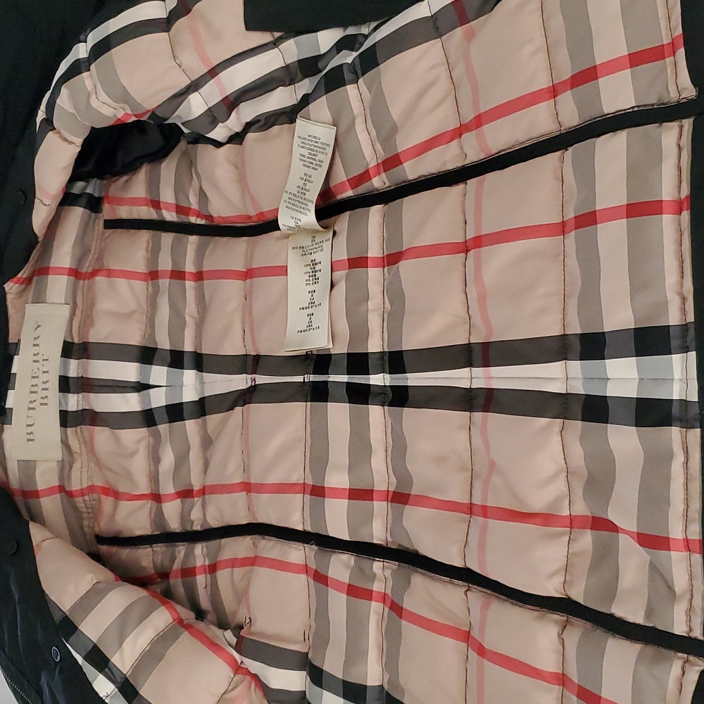 Burberry Brit Quilted Ashwick Puffer Down Coat in Black - Picture 7 of 11